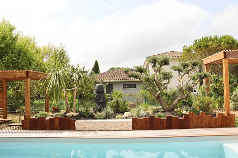 Maison du Lac — Création du jardin — Jardin ) la Carte