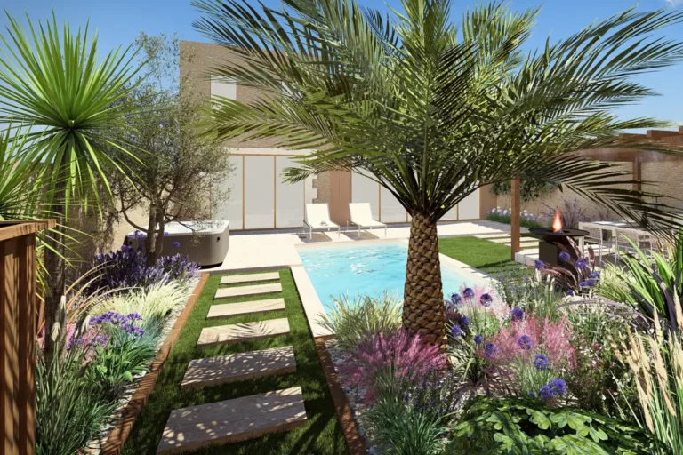 Service de conception 3D de jardin — Jardin à la Carte
