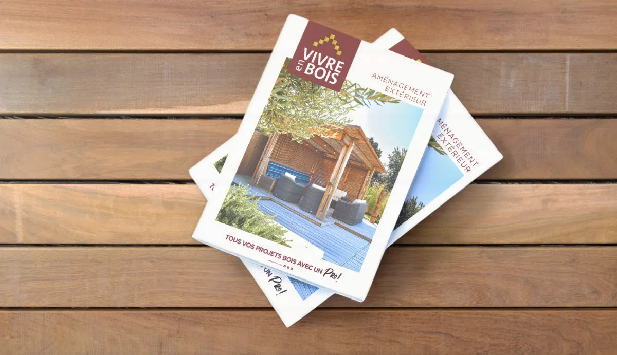 Catalogue Vivre en bois sur une terrasse en bois - Jardin à la Carte